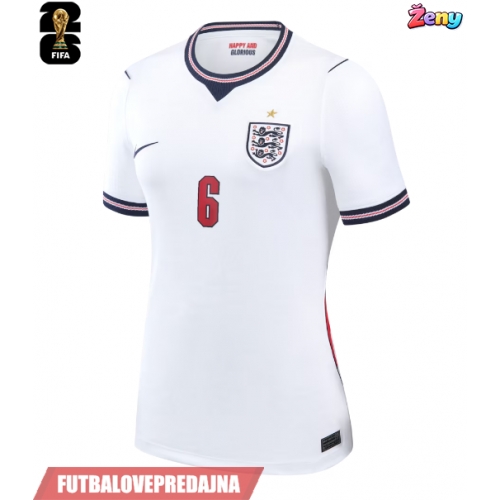 Lacne Ženy Futbalové dres Anglicko Marc Guehi #6 MS 2026 Krátky Rukáv - Domáci